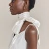 Alice Satin Scarf Ivory 2 Alice Satin Scarf Ivory -Ghost Fashion Store A07G001 M12 29742 650px 964px