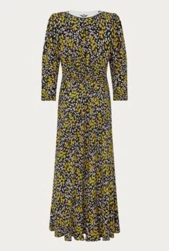 Wynn Dress Yellow Bouquet 13 Wynn Dress Yellow Bouquet -Ghost Fashion Store D03G006 Z73 23026 650px 964px