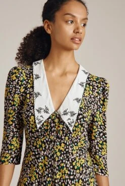 Wynn Dress Yellow Bouquet 9 Wynn Dress Yellow Bouquet -Ghost Fashion Store D03G006 Z73 23206 650px 964px