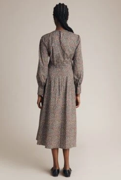 Tabatha Dress Orange Floral 11 Tabatha Dress Orange Floral -Ghost Fashion Store D03G008 Z63 23834 650px 964px