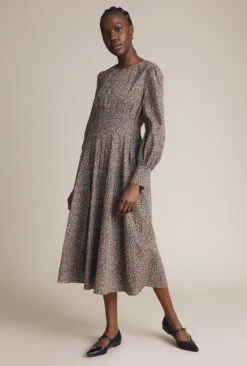 Tabatha Dress Orange Floral 10 Tabatha Dress Orange Floral -Ghost Fashion Store D03G008 Z63 23835 650px 964px