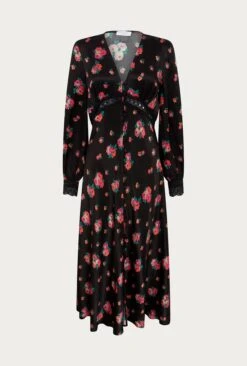 Sara Dress Rose Bouquet 12 Sara Dress Rose Bouquet -Ghost Fashion Store D03G016 Z76 23525 650px 964px