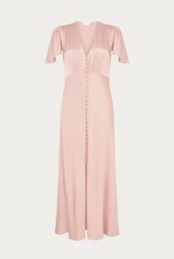 Grace Satin Midi Dress Rose 12 Grace Satin Midi Dress Rose -Ghost Fashion Store D04G010 H04 24140 650px 964px