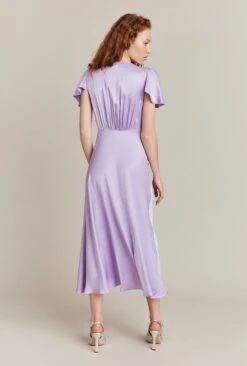 Grace Satin Midi Dress Lilac 10 Grace Satin Midi Dress Lilac -Ghost Fashion Store D04G010 L04 26617 650px 964px