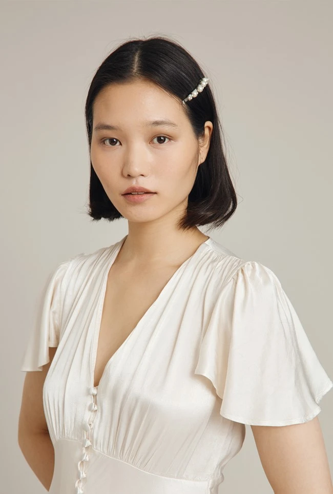 Grace Satin Midi Dress Ivory 5 Grace Satin Midi Dress Ivory - Image 3