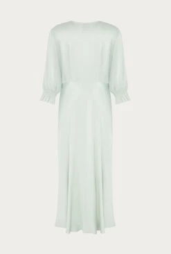 Elle Satin Midi Dress Dusty Green 15 Elle Satin Midi Dress Dusty Green -Ghost Fashion Store D04G019 J29 24235 650px 964px