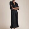 Madison Satin Midi Dress Black 2 Madison Satin Midi Dress Black -Ghost Fashion Store D05G001 A01 25309 650px 964px
