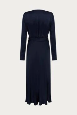 Meryl Satin Midi Dress Navy 13 Meryl Satin Midi Dress Navy -Ghost Fashion Store D05G002 K10 26052 650px 964px