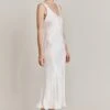 Palm Satin Slip Midi Dress Ivory 2 Palm Satin Slip Midi Dress Ivory -Ghost Fashion Store D05G003 M12 28453 650px 964px