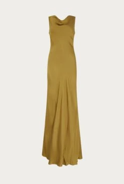 Ada Satin Maxi Dress Olive 12 Ada Satin Maxi Dress Olive -Ghost Fashion Store D05G075 J17 26321 650px 964px