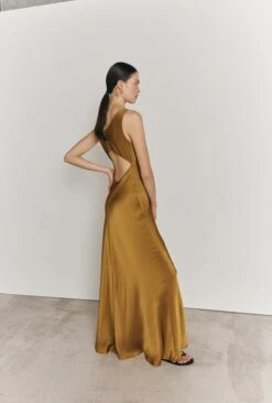 Ada Satin Maxi Dress Olive 10 Ada Satin Maxi Dress Olive -Ghost Fashion Store D05G075 J17 27087 650px 964px