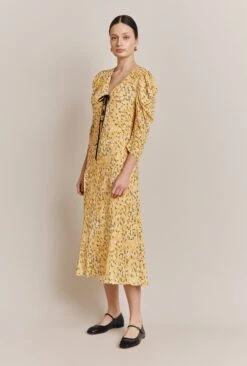 Charlotte Crepe Midi Dress 10 Charlotte Crepe Midi Dress -Ghost Fashion Store D06G012 Z20 27393 650px 964px