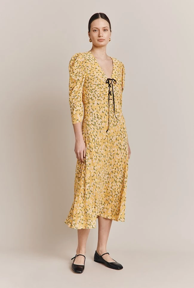 Charlotte Crepe Midi Dress 4 Charlotte Crepe Midi Dress - Image 2