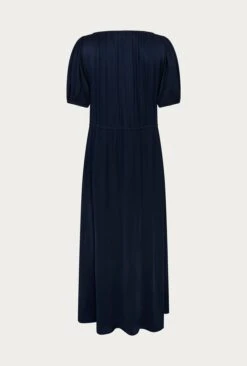 Morella Satin Midi Dress Navy 13 Morella Satin Midi Dress Navy -Ghost Fashion Store D06G020 K10 27239 650px 964px