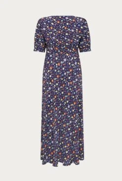 Becca Navy Floral Print Midi Dress Navy Floral 13 Becca Navy Floral Print Midi Dress Navy Floral -Ghost Fashion Store D06G028A Z31 27366 650px 964px