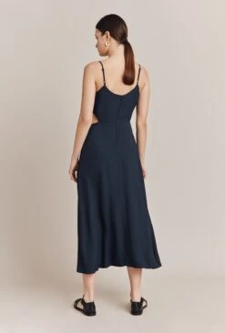 Lila Midi Dress Navy 11 Lila Midi Dress Navy -Ghost Fashion Store D06G042 K10 27376 650px 964px
