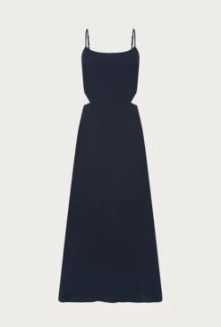 Lila Midi Dress Navy 12 Lila Midi Dress Navy -Ghost Fashion Store D06G042 K10 27377 650px 964px