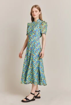 Nicola Georgette Midi Dress 8 Nicola Georgette Midi Dress -Ghost Fashion Store D06G055 Z53 27552 650px 964px