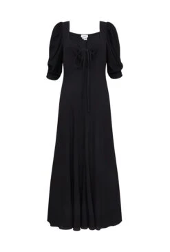 Penelope Crepe Midi Dress Black 13 Penelope Crepe Midi Dress Black -Ghost Fashion Store D06G072 A01 28274 650px 964px