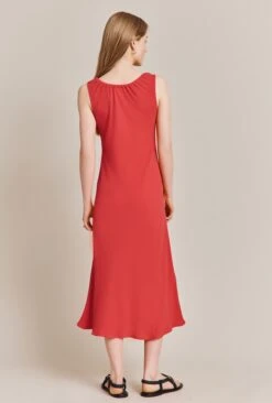 Trixie Crepe Midi Dress Sun Glow 10 Trixie Crepe Midi Dress Sun Glow -Ghost Fashion Store D06G074 E11 27784 650px 964px