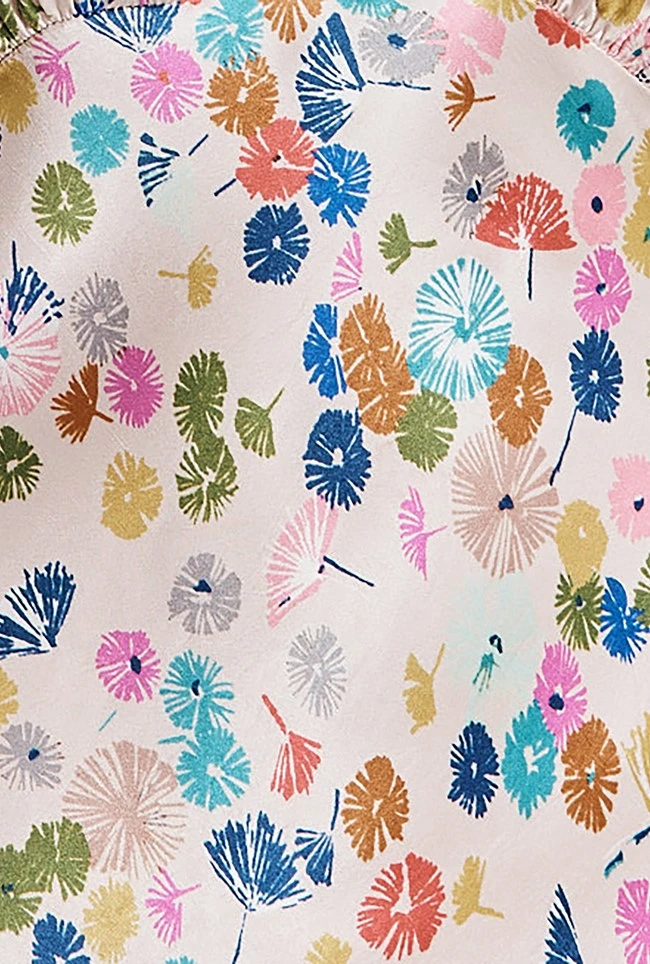 Josephine Satin Midi Dress Pink Umbrella Petals 8 Josephine Satin Midi Dress Pink Umbrella Petals - Image 6