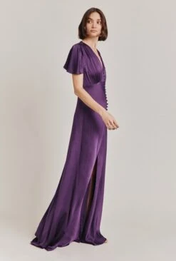 Delphine Satin Maxi Dress Blackberry 8 Delphine Satin Maxi Dress Blackberry -Ghost Fashion Store D07G022 L46 28672 650px 964px