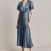 Grace Satin Midi Dress Blue Mirage -Ghost Fashion Store D07G023 K60 28693 650px 964px