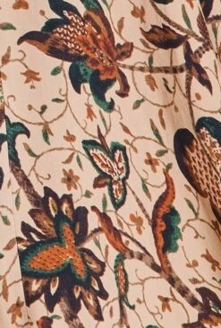 Dana Crepe Midi Dress Cream Jacobean Floral 17 Dana Crepe Midi Dress Cream Jacobean Floral -Ghost Fashion Store D07G030 Z87 28985 650px 964px