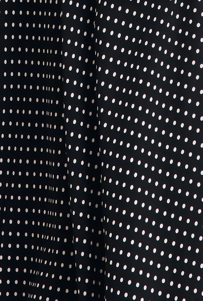 Wilma Crepe Midi Dress Black Spot 8 Wilma Crepe Midi Dress Black Spot - Image 6