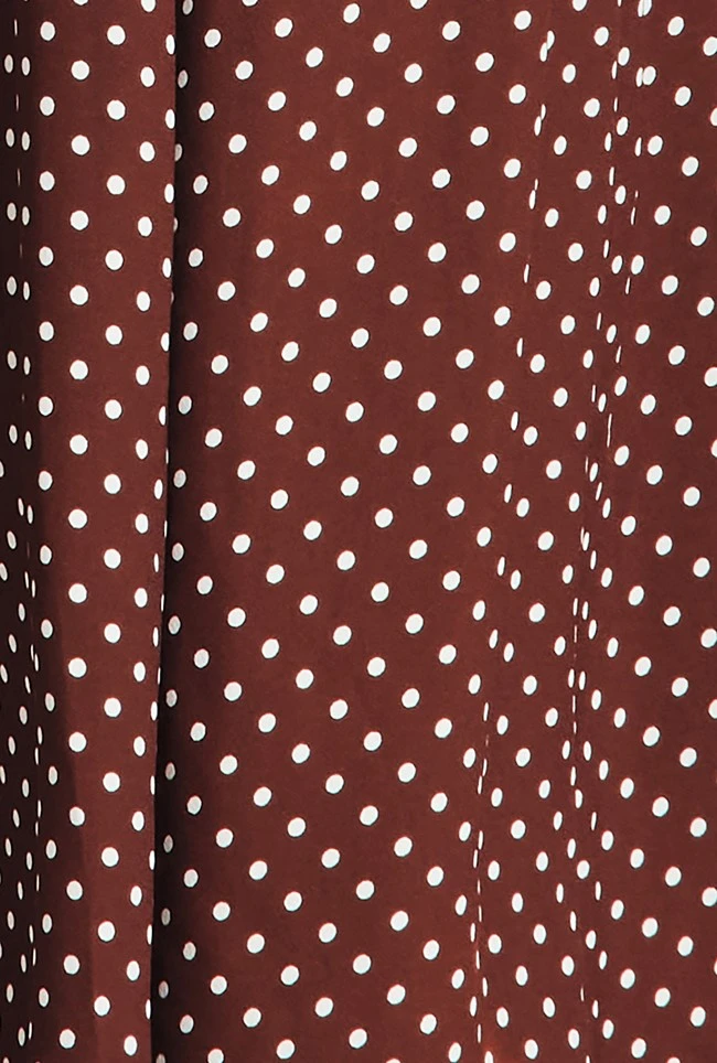 Lucinda Satin Midi Dress Russet Spot 8 Lucinda Satin Midi Dress Russet Spot - Image 6