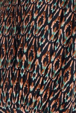 Harriet Crepe Midi Dress Black Soft Ikat 13 Harriet Crepe Midi Dress Black Soft Ikat -Ghost Fashion Store D07G044 Z07 29285 650px 964px