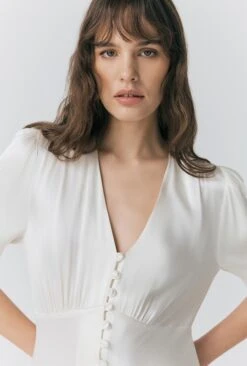 Madison Satin Button Through Dress 8 Madison Satin Button Through Dress -Ghost Fashion Store D08G051 M12 32770 650px 964px