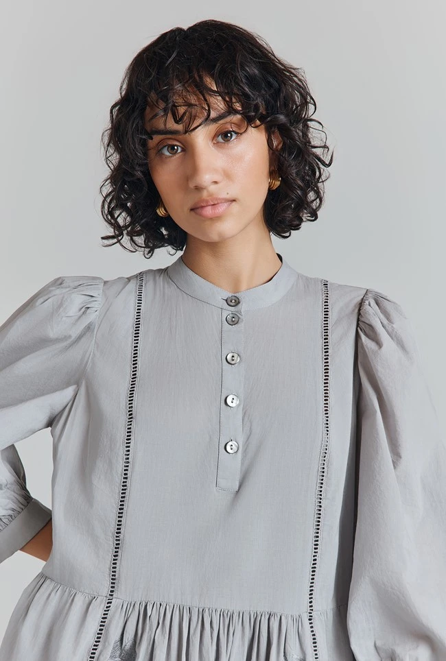 Nova Cotton Embroidered Midi Dress 7 Nova Cotton Embroidered Midi Dress - Image 5