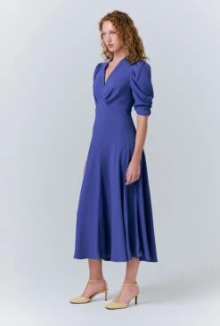 Madi Crepe Midi Dress -Ghost Fashion Store D09G019 K81 33446 650px 964px