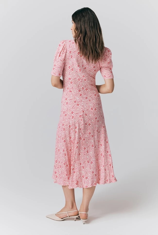 Capri Crepe Floral Midi Dress 6 Capri Crepe Floral Midi Dress - Image 4