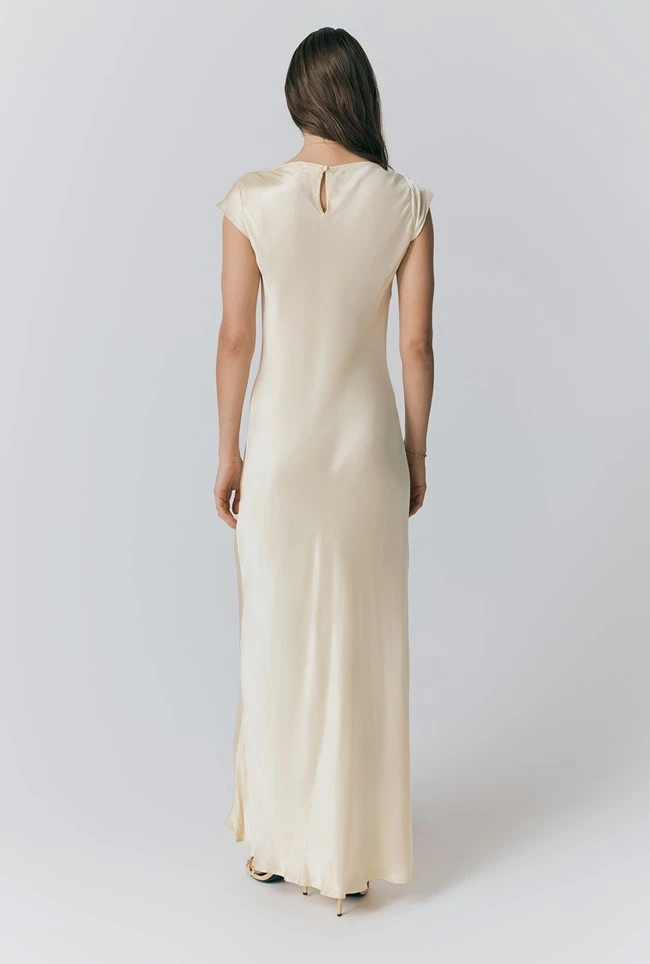 Averie Boat Neck Satin Maxi Dress 6 Averie Boat Neck Satin Maxi Dress - Image 4