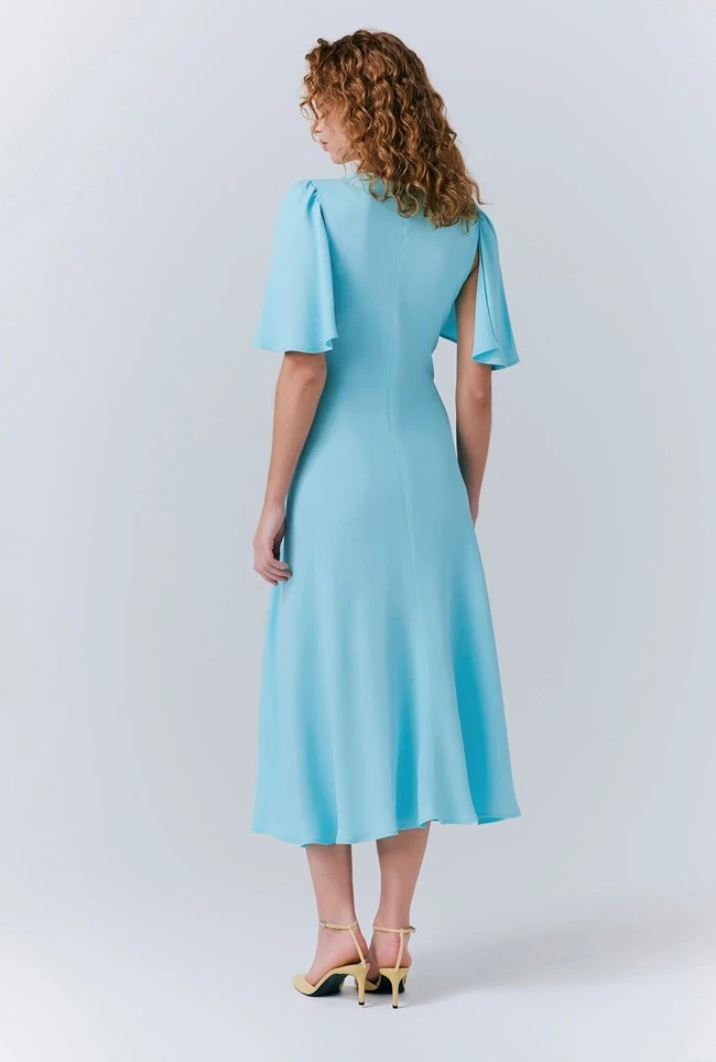Sadie Crepe Midi Dress 8 Sadie Crepe Midi Dress - Image 6