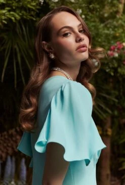 Sadie Crepe Midi Dress 15 Sadie Crepe Midi Dress -Ghost Fashion Store D10G022 K94 33724 650px 964px