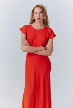 Alora Crepe Midi Dress -Ghost Fashion Store D10G023 G01 33416 650px 964px