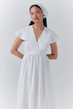 Eloise Cotton Midi Dress 10 Eloise Cotton Midi Dress -Ghost Fashion Store D10G033 C01 33586 650px 964px