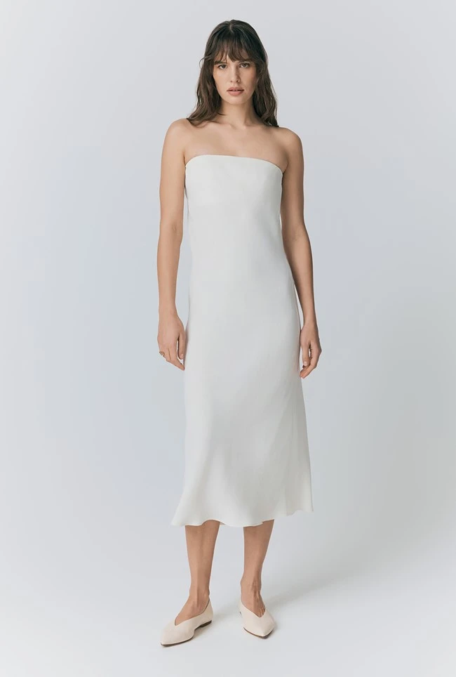 Juliette Crepe Strapless Dress 3 Juliette Crepe Strapless Dress
