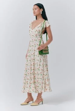 Maya Crepe Floral Print Slip Dress -Ghost Fashion Store D10G045 Z81 33615 650px 964px