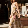 Julia Cotton Floral Midi Wrap Dress 2 Julia Cotton Floral Midi Wrap Dress -Ghost Fashion Store D10G058 Z93 33700 650px 964px