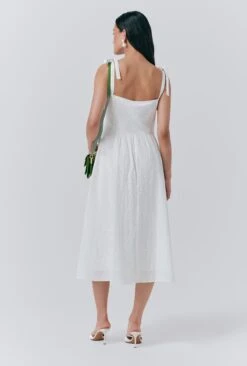 Fabiola Embroidered Cotton Strappy Dress 11 Fabiola Embroidered Cotton Strappy Dress -Ghost Fashion Store D10G059 C01 33648 650px 964px