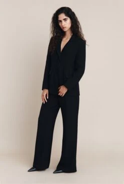 Piper Crepe Blazer Black -Ghost Fashion Store J05G001 A01 25774 650px 964px