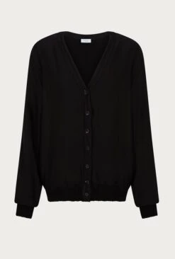 Mia Satin Bomber Jacket Black 12 Mia Satin Bomber Jacket Black -Ghost Fashion Store J06G001 A01 27155 650px 964px