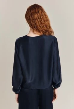Mia Satin Bomber Jacket Navy -Ghost Fashion Store J06G001 K10 26563 650px 964px