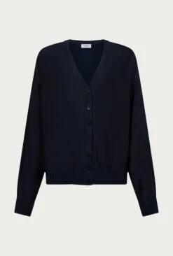 Mia Satin Bomber Jacket Navy -Ghost Fashion Store J06G001 K10 27184 650px 964px