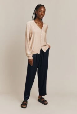 Mia Satin Bomber Jacket Stone -Ghost Fashion Store J06G001 N04 26941 650px 964px