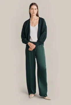 Anouk Satin Bomber Jacket Cedar 8 Anouk Satin Bomber Jacket Cedar -Ghost Fashion Store J07G004 J21 29086 650px 964px